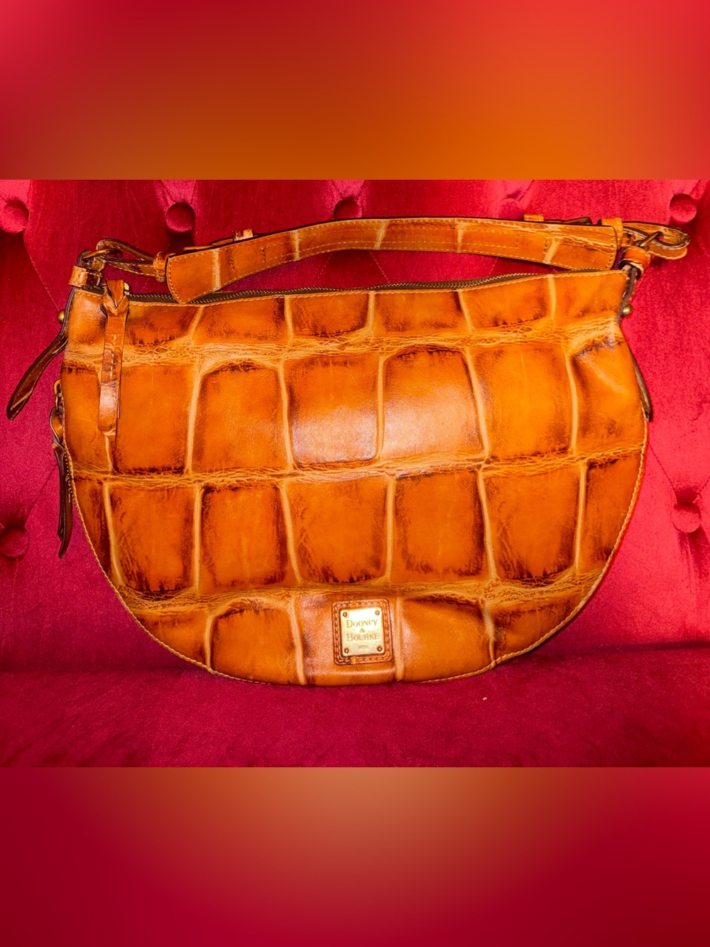 Dooney & Bourke Luna Bag from the Nile Collection EUC